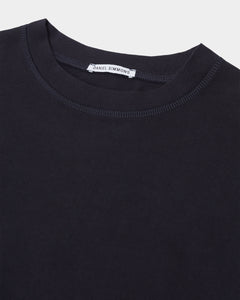 Box Fit T-shirt (Cropped) - Navy