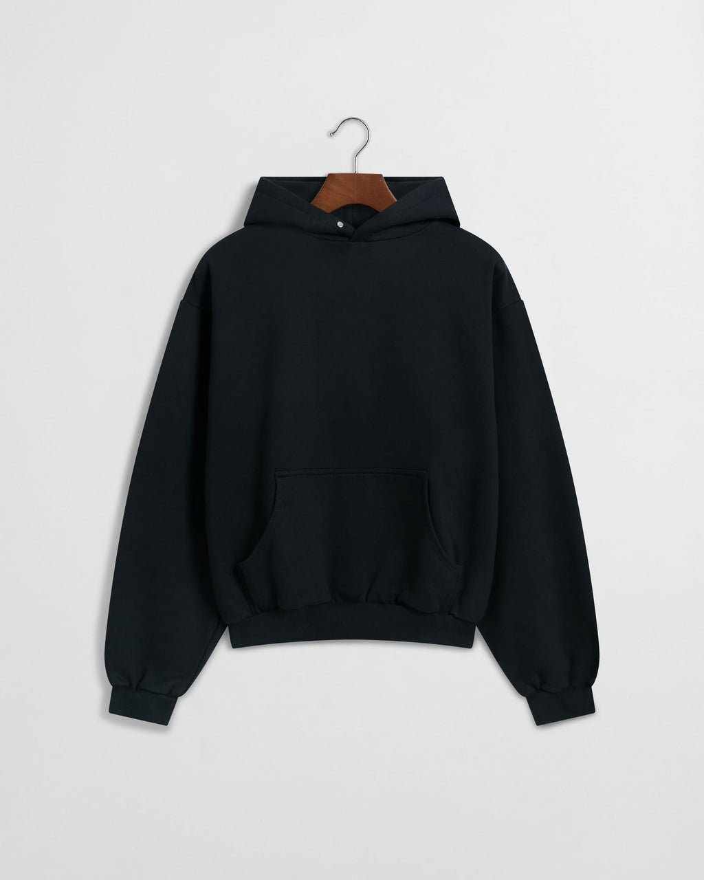 Daniel Simmons - Box Fit Fleeceback Hoodie - Black