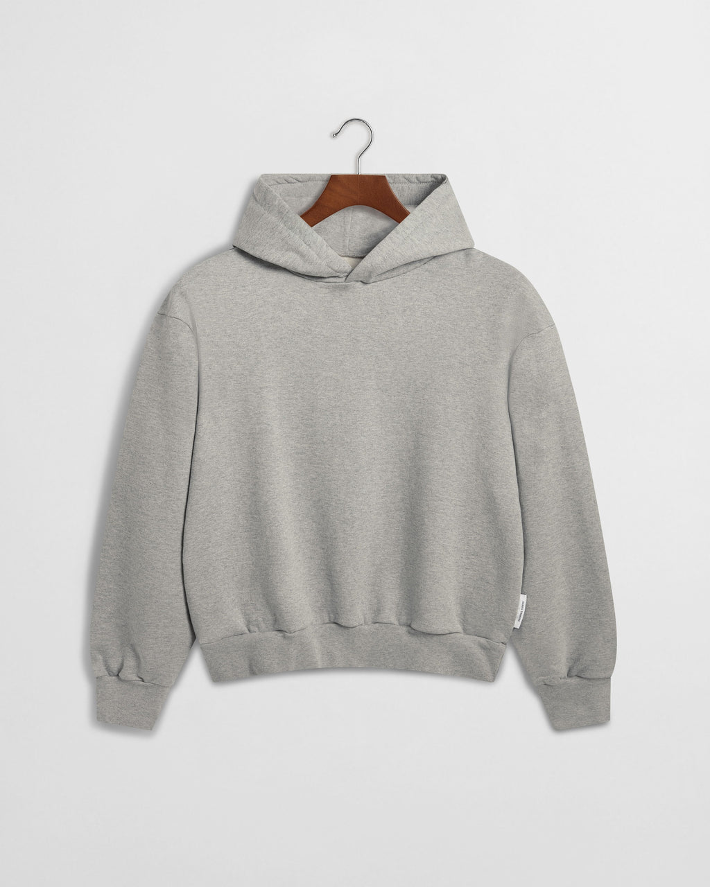 Daniel Simmons - Essential Fleeceback Hoodie - Heather Grey