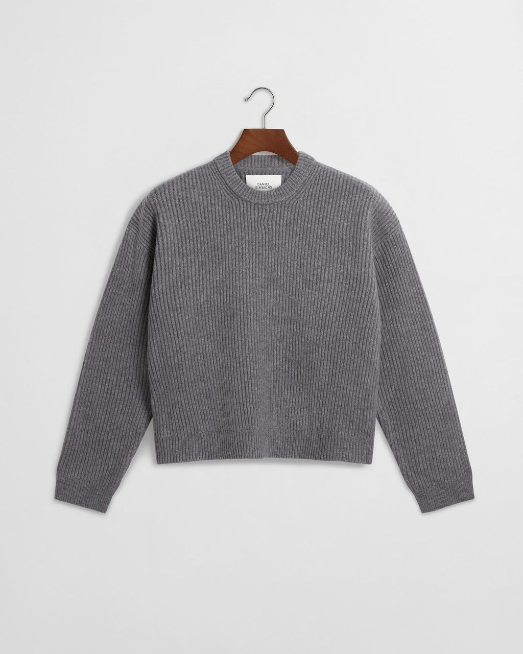 Daniel Simmons - Merino Knit Sweater - Grey