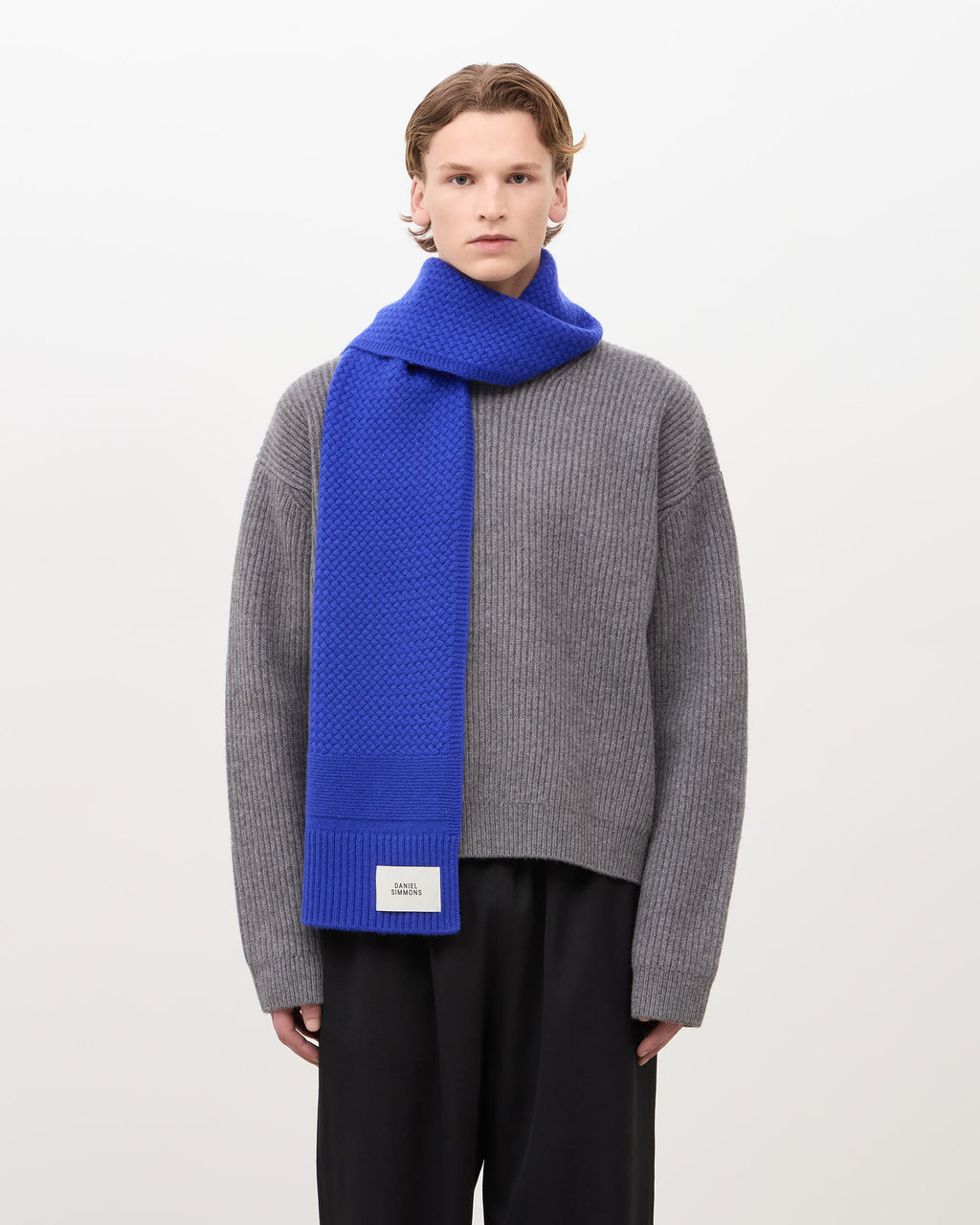 Knitted Scarf Columbia Mens Scarves Knit Scarf NEOSAN Chunky Cable