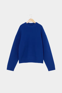 Merino Knit Sweater - Royal Blue