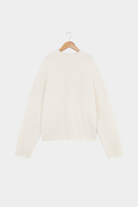 Merino Knit Sweater - Cream