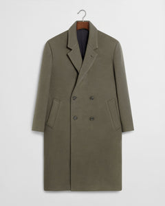 Daniel Simmons - Wool Cashmere Overcoat - Sage Green