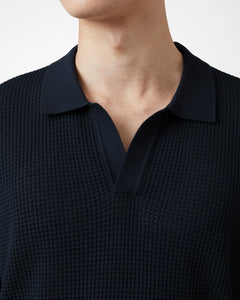 Albany Waffle Polo Shirt
