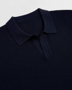 Albany Waffle Polo Shirt