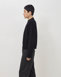 Merino Knit Sweater - Black