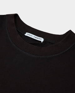 Box Fit T-shirt (Cropped) - Black