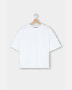 Box Fit T-shirt (Cropped) - White