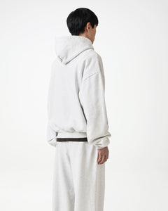 Box Fit Fleeceback Hoodie - Ash Grey