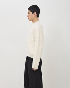 Merino Knit Sweater - Cream