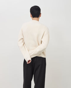 Merino Knit Sweater - Cream