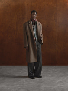 Daniel Simmons - Wool Cashmere Overcoat - Sage Green