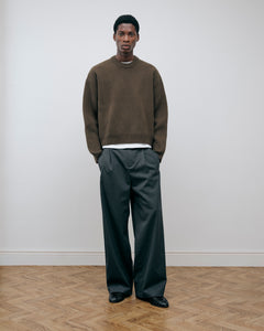 Merino Knit Sweater - Moss Green – Daniel Simmons