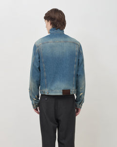 Salento Denim Jacket - Washed Indigo Blue