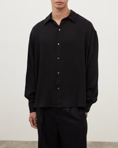 Drape Shirt - Black