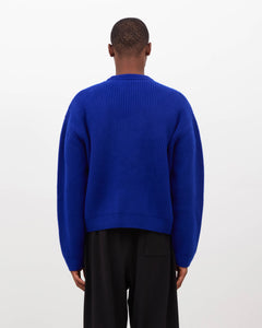 Merino Knit Sweater - Royal Blue