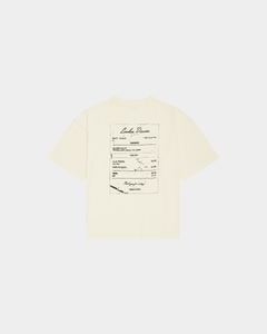 London Diaries Cafe T-shirt - Cream