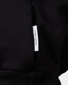 Essential Fleeceback Hoodie - Black