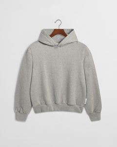 Essential Fleeceback Hoodie - Heather Grey