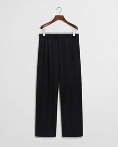 Forest Pleated Trousers - Black