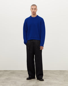 Merino Knit Sweater - Royal Blue