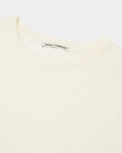 Merino Wool Knit T-Shirt - Cream