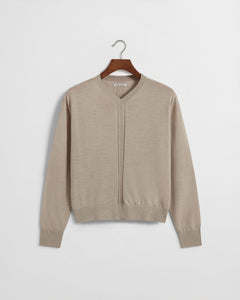 Daniel Simmons - Merino Knit Q-Zip Sweater - Hot Pink