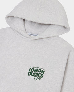 London Diaries Delivered Fresh Hoodie - Ash Grey