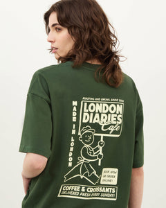 London Diaries Delivered Fresh T-shirt - Green