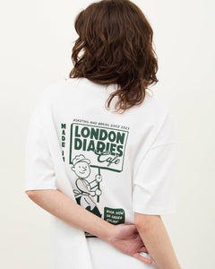 London Diaries Delivered Fresh T-shirt - White