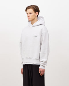 London Diaries Flowers Hoodie - Ash Grey