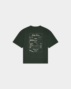 London Diaries Cafe T-shirt - Green