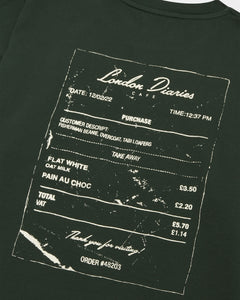 London Diaries Cafe T-shirt - Green