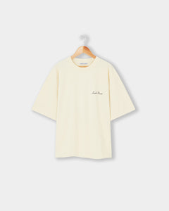 London Diaries Cafe T-shirt - Cream