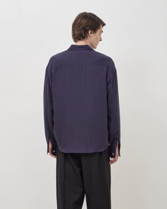 Drape Shirt V2 - Navy