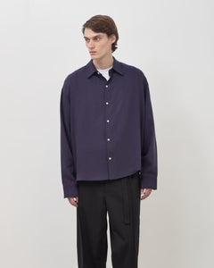 Drape Shirt V2 - Navy