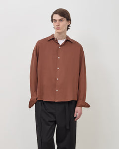 Drape Shirt V2 - Pecan