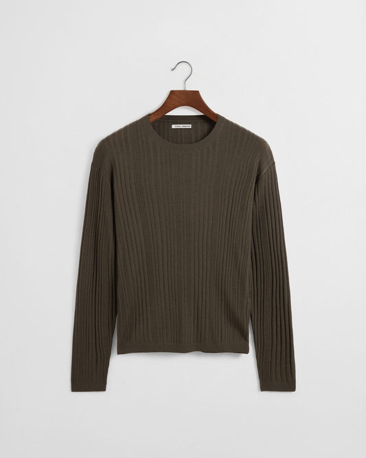 Pelosa Knit Long Sleeve - Dark Olive