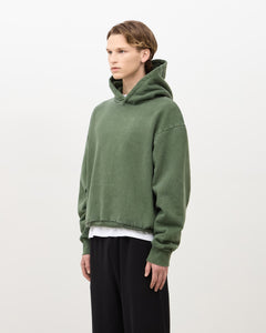 Pigment Dyed Hoodie - Vintage Green