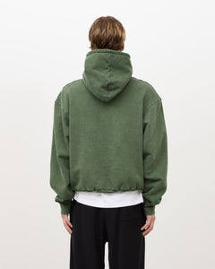 Pigment Dyed Hoodie - Vintage Green