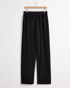 Rib Lounge Pants - Black