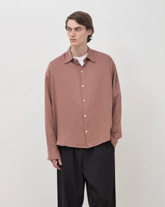 Drape Shirt V2 - Old Rose
