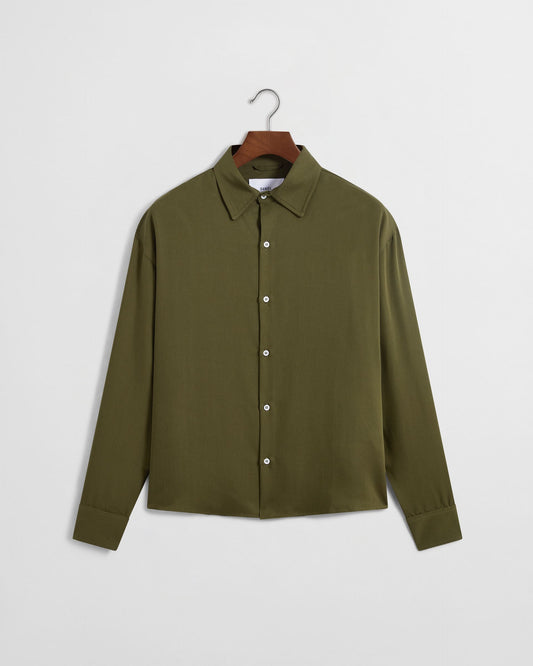 Drape Shirt V2 - Khaki