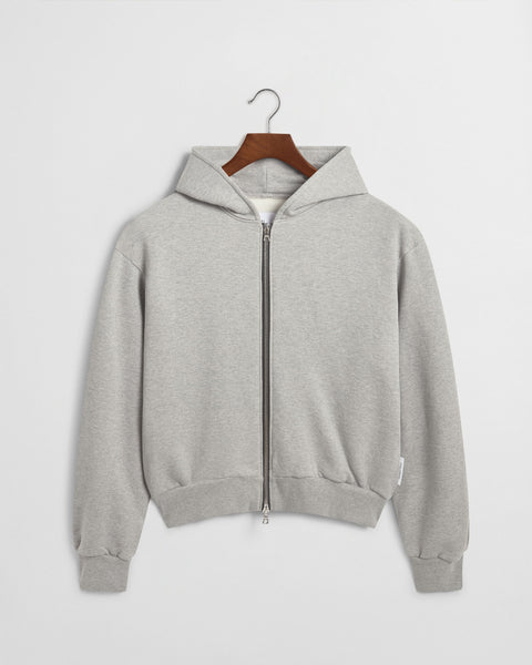 Daniel Simmons - Zip Hoodie - Heather Grey