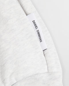 Zip Fleeceback Hoodie - Ash Grey