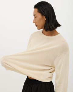 Elba Knit Long Sleeve - Cream